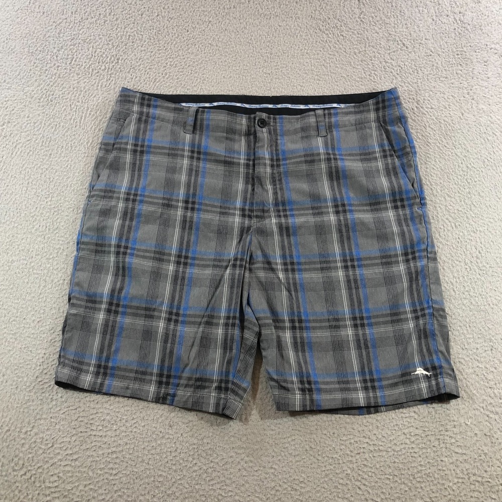 Tommy bahama plaid shorts men 40 casual
